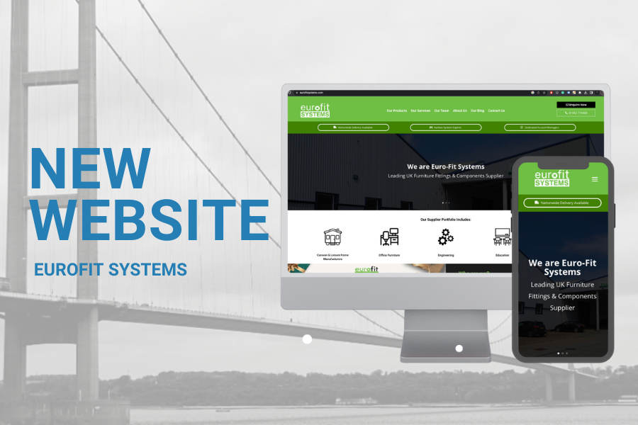 New Website For Leading UK Furniture Fittings Supplier Eurofit Systems